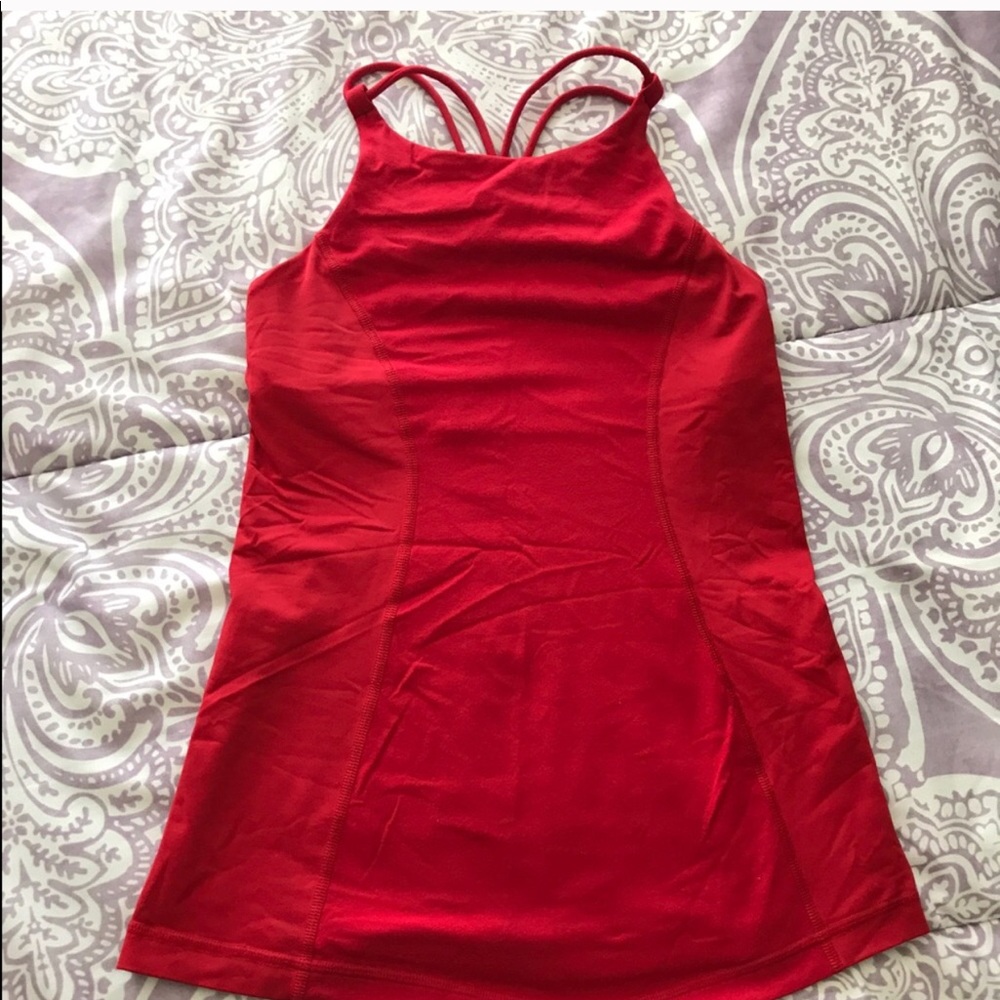 Lululemon High neck tank top